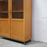 Vintage school library cabinet