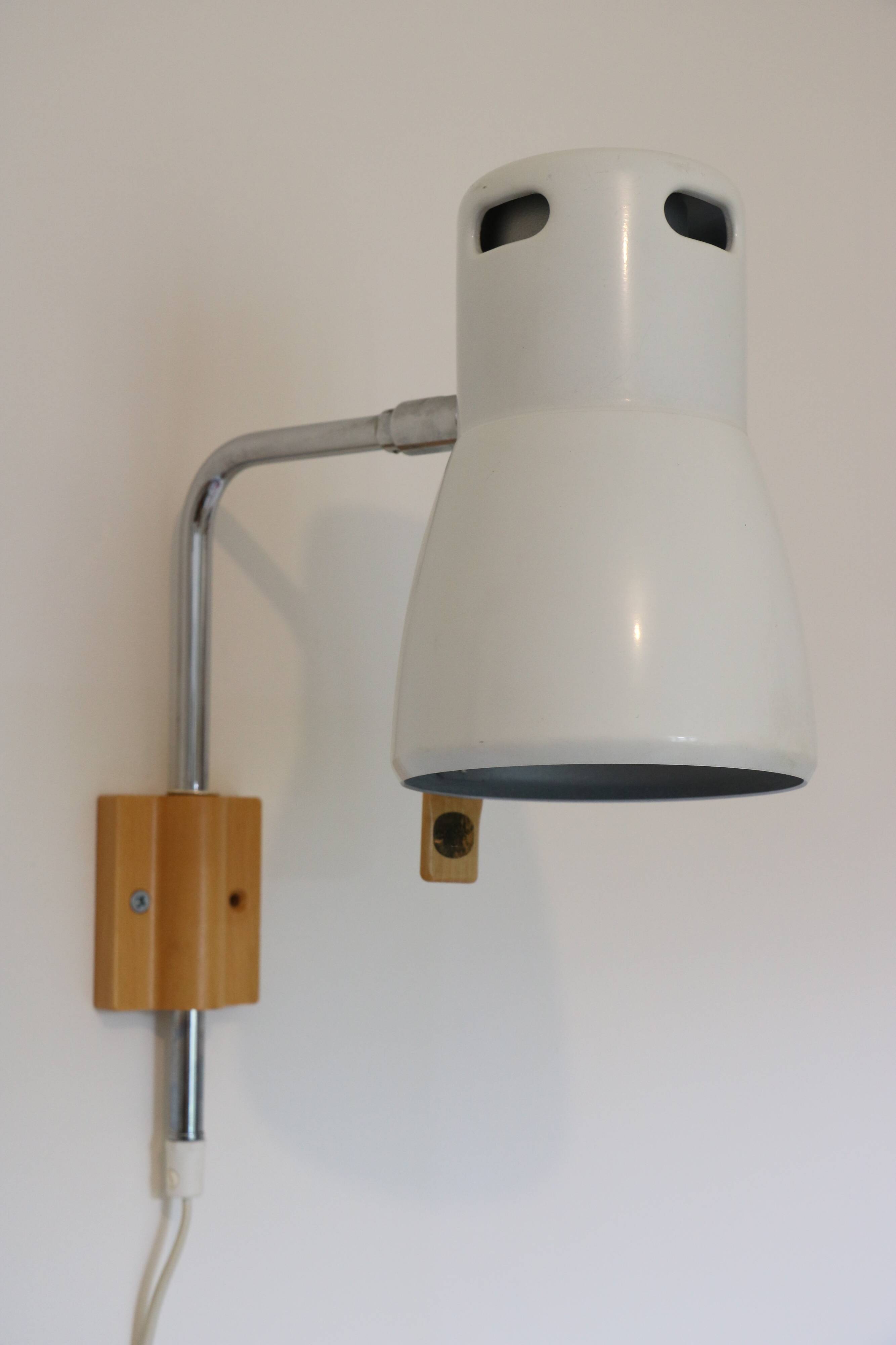 Wall lamp Hans-Agne Jakosson for AB Markaryd, 1970