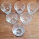 Set de 6 verres à eau en cristal