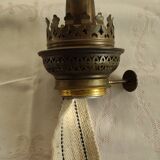 Oil lamp tank in blue of Sévres