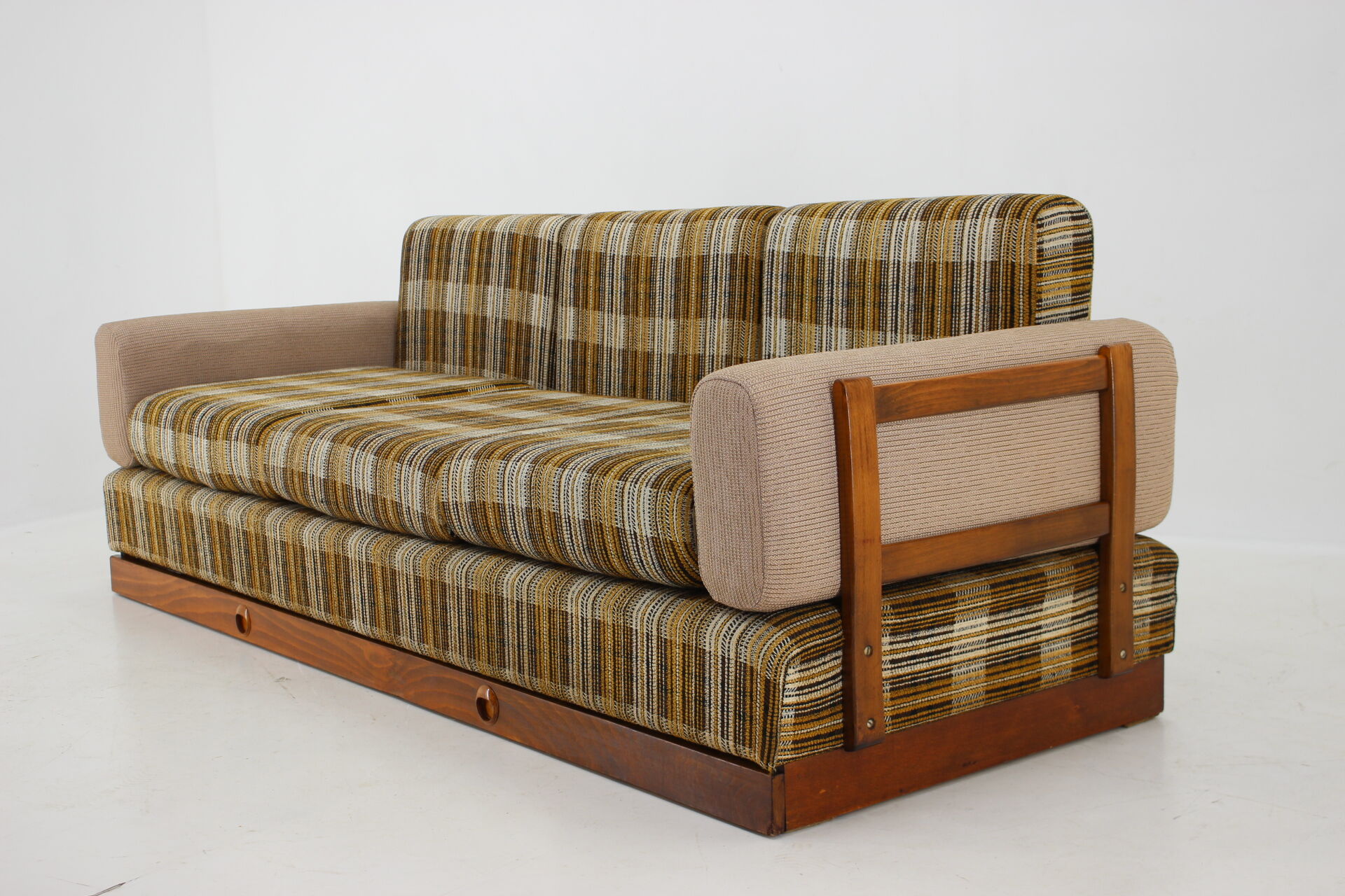 1970s Three Seater Sofa by Drevotvar, Czechoslovakia