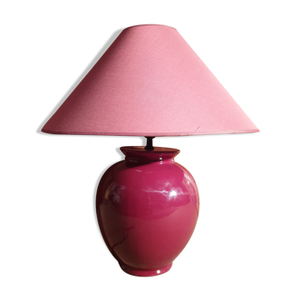 Raspberry ceramic lamp