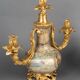 Pair of three-light candelabra Napoleon III