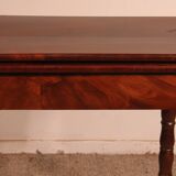 Table à jeux du 19° siècle en acajou