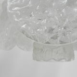 Frosted ice hanging lamp with 18 plastic discs