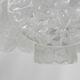 Frosted ice hanging lamp with 18 plastic discs