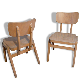 Set of two chairs for children