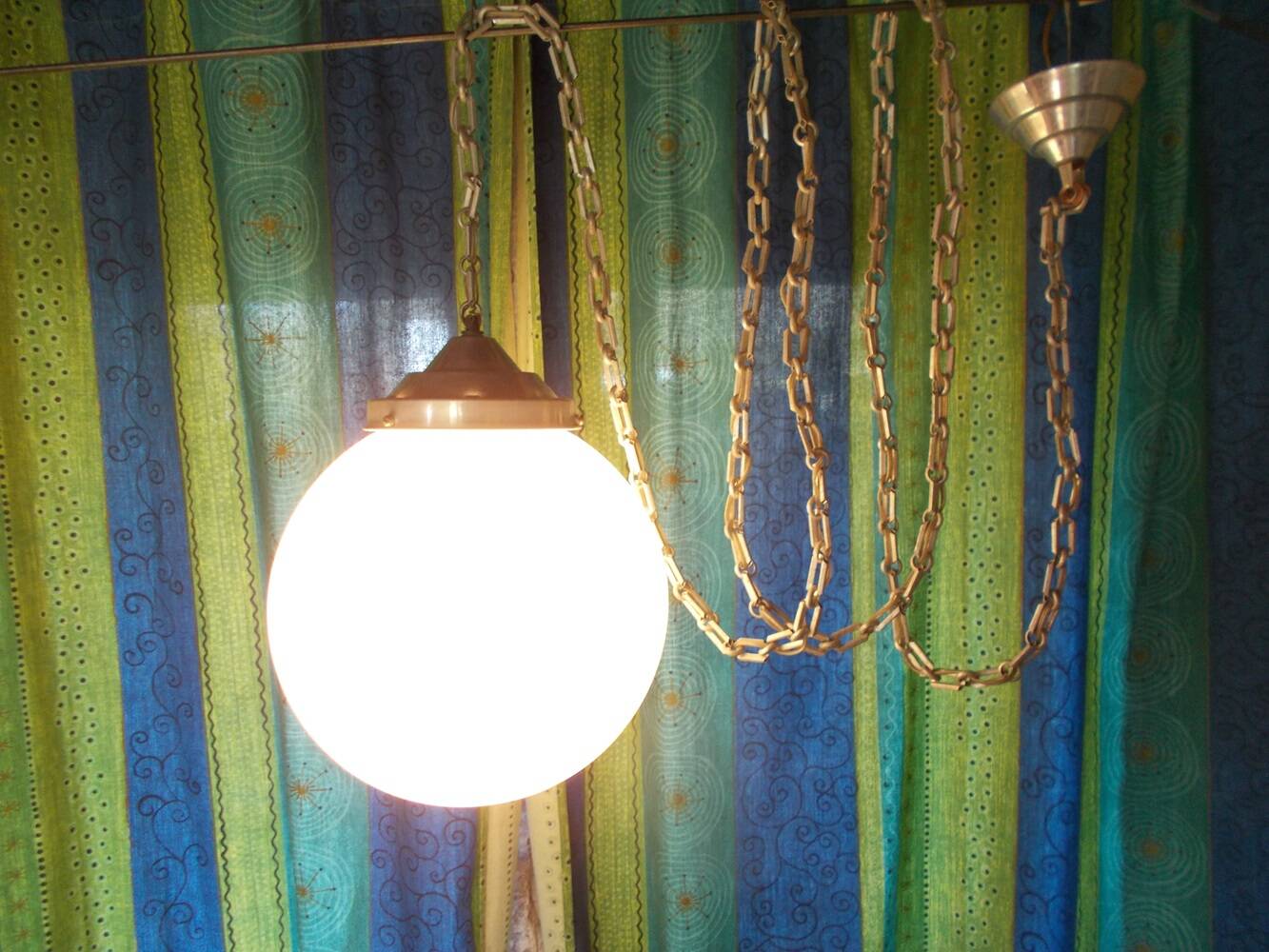Suspension opaline XXL
