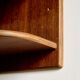 Tables de chevet flottantes en teck, lot de 2