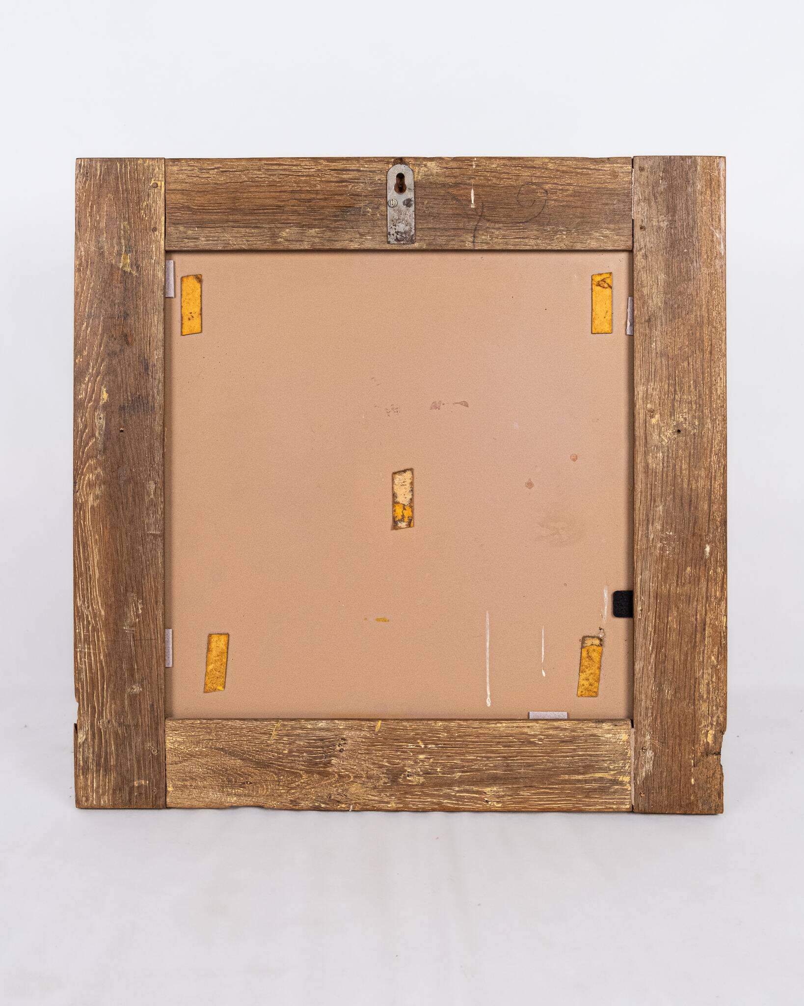 Miroir en bois sculpté style Seiz Breur, Bretagne, France, début XXe siècle