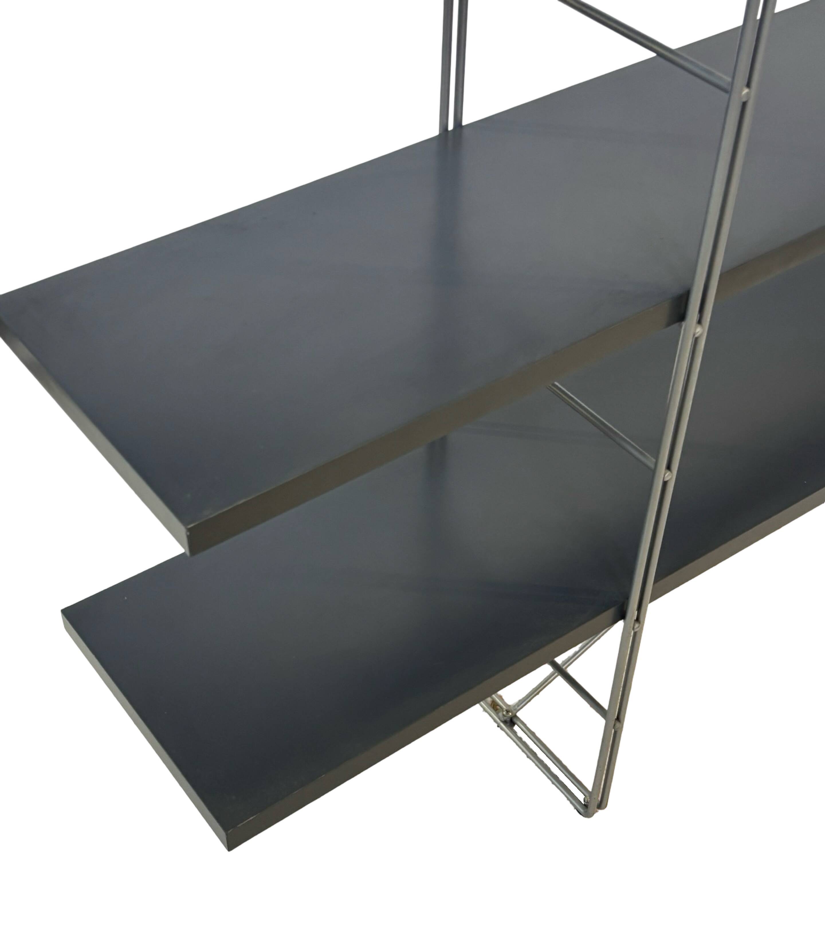 Etagère Enetri Vintage par Niels Gammelgaard pour Ikea en Gris Enetri, 1980s