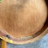 Fischel children's chair in curved wood and desk with 1 drawer