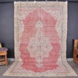 Oushak Turkish intage Rug sku2358