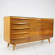 Mid-century upcycled sideboard on high gloss, 1960's