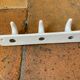 Ceramic hook or tea towel holder
