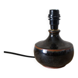 Bedside lamp foot in glazed stoneware François Baumlin