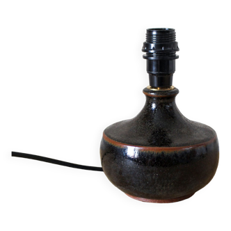 Bedside lamp foot in glazed stoneware François Baumlin