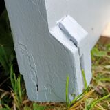 Painted art deco bedhead