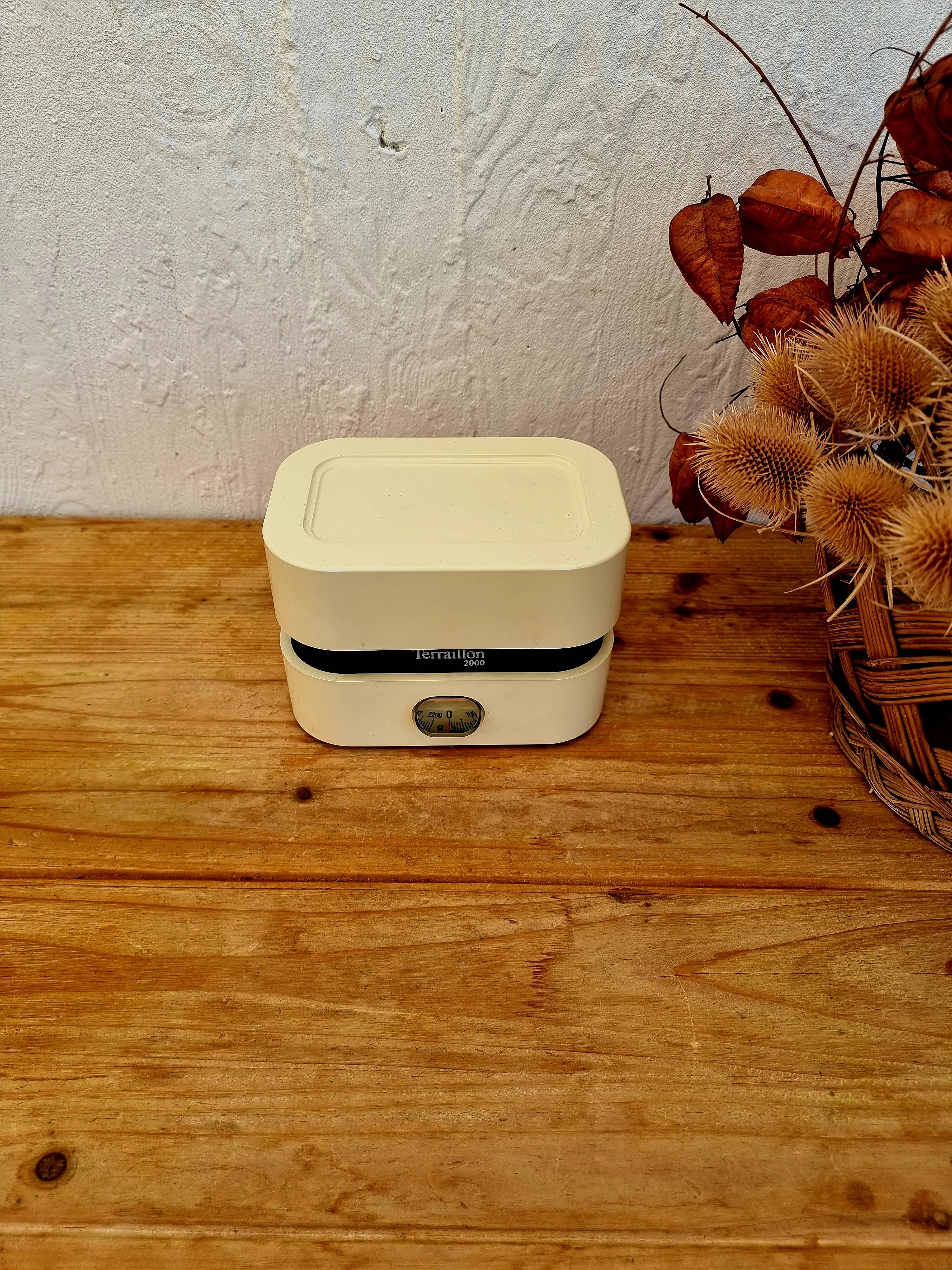 Balance Terraillon 2000 vintage yellow