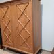 Armoire bois sculpté années 60 vintage
