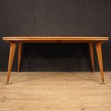 Table design italienne en bois du 20ème siècle