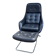 Fauteuil pivotant vintage Bramia avec repose-pieds