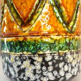 Roller vase, glazed ceramic, Italy, design from the 60s/70s