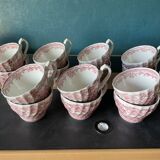 Set of cups, small plates and trim'