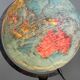 Bright globe of taride maps by georges philip - sound, paper map 1990