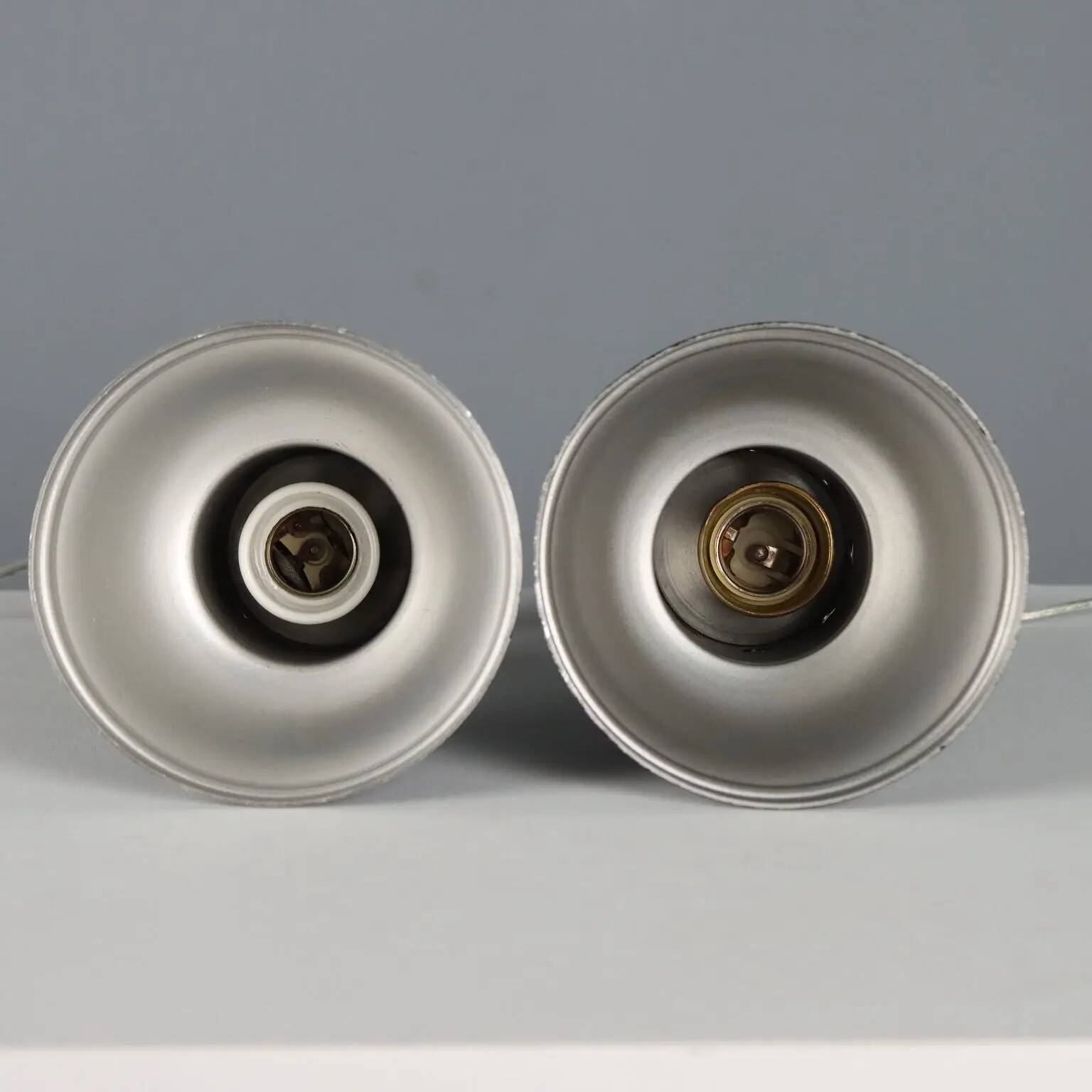 Lot de 10 appliques murales des années 1950-60