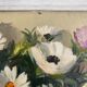 Painting, still life with wildflowers by surgeon 20th century