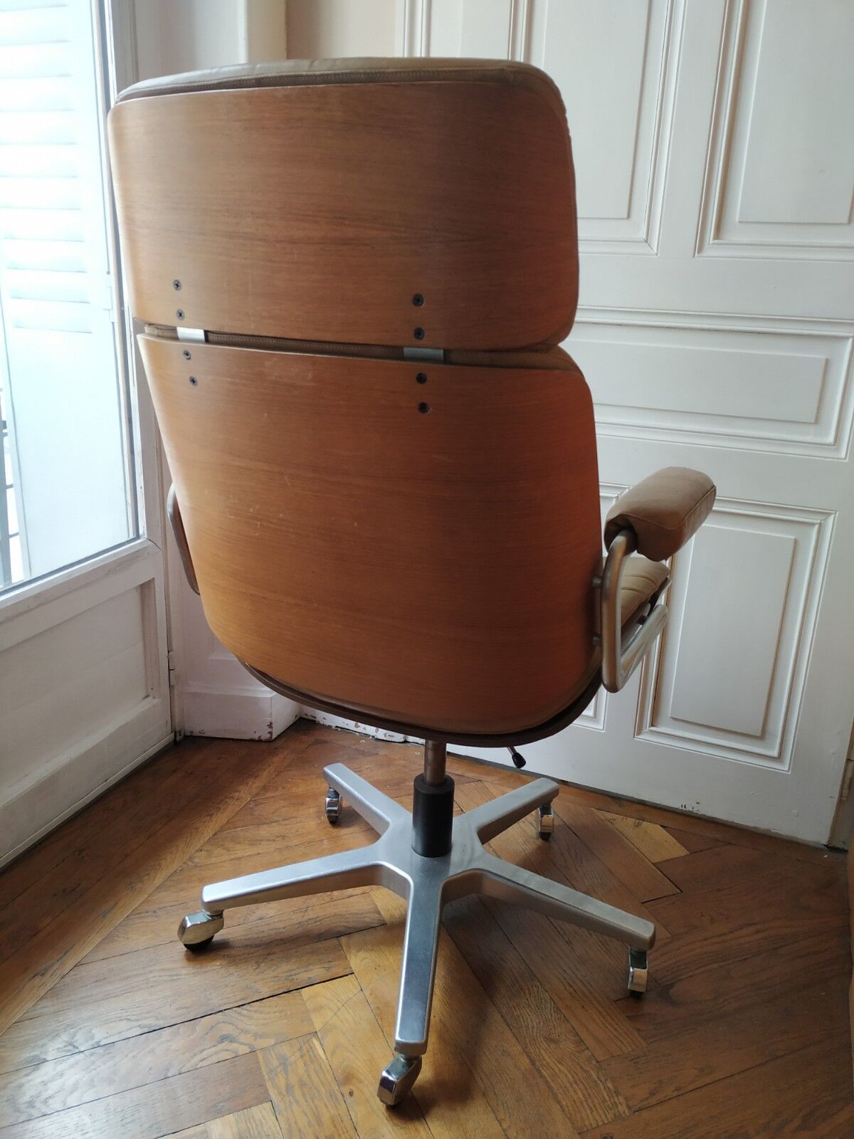 Steering chair leather Stoll Giroflex