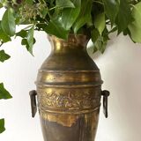 Pair of antique baluster vases