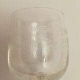 Ensemble de 10 verres en cristal