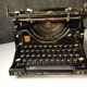 Old underwood typewriter