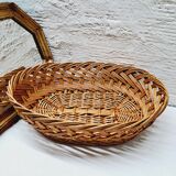 Vintage wicker basket
