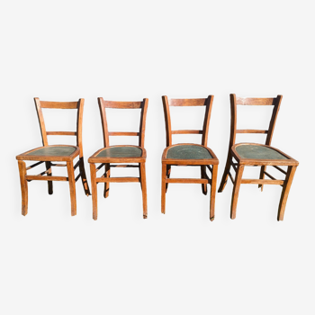 Set of 4 vintage bistro chairs