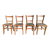 Set of 4 vintage bistro chairs