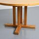 Round dining table, Méribel France, around 1970.