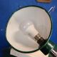 Articulated workshop lamp, magnetic adhesive