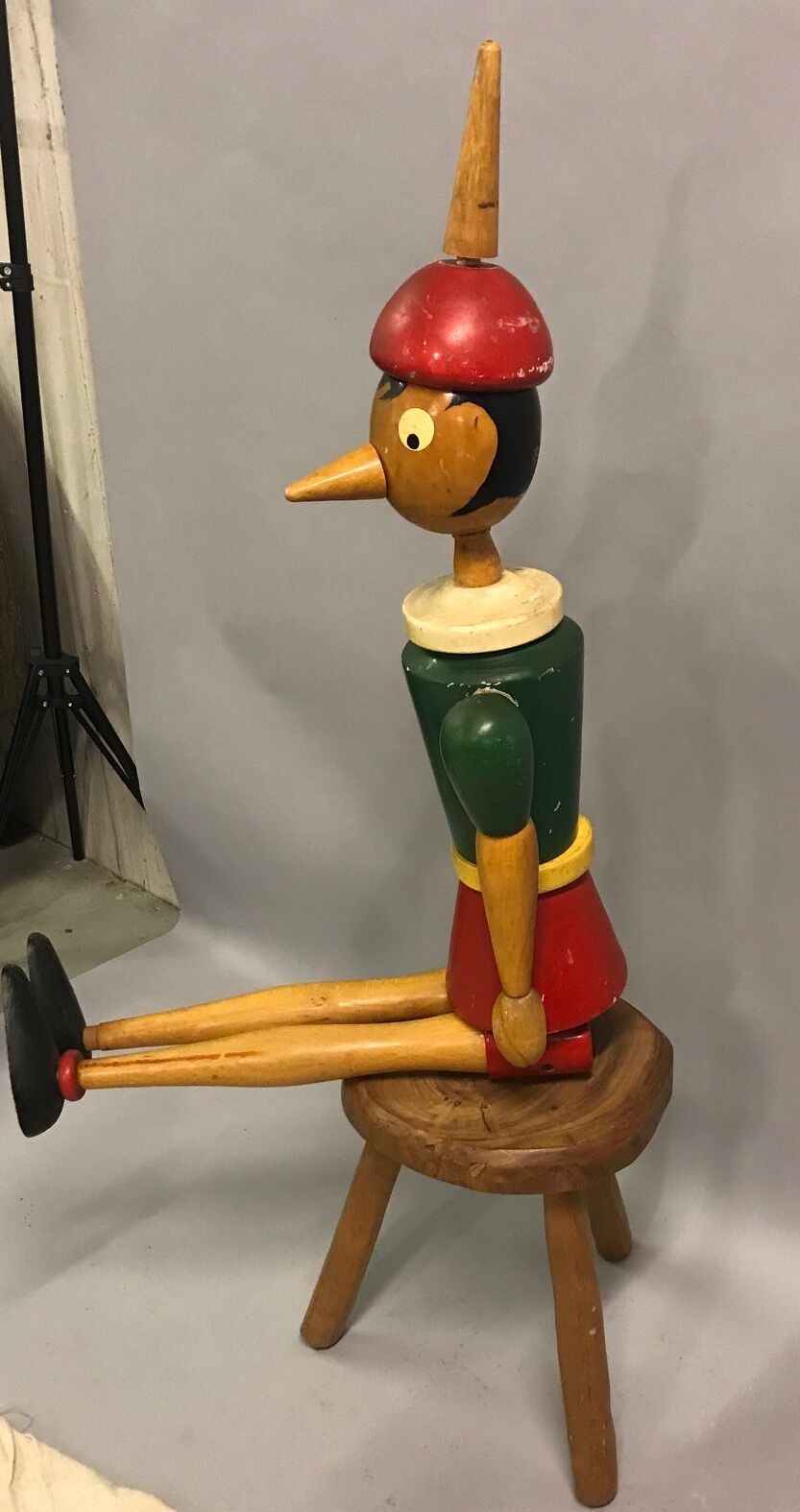 Pinocchio articulé en bois