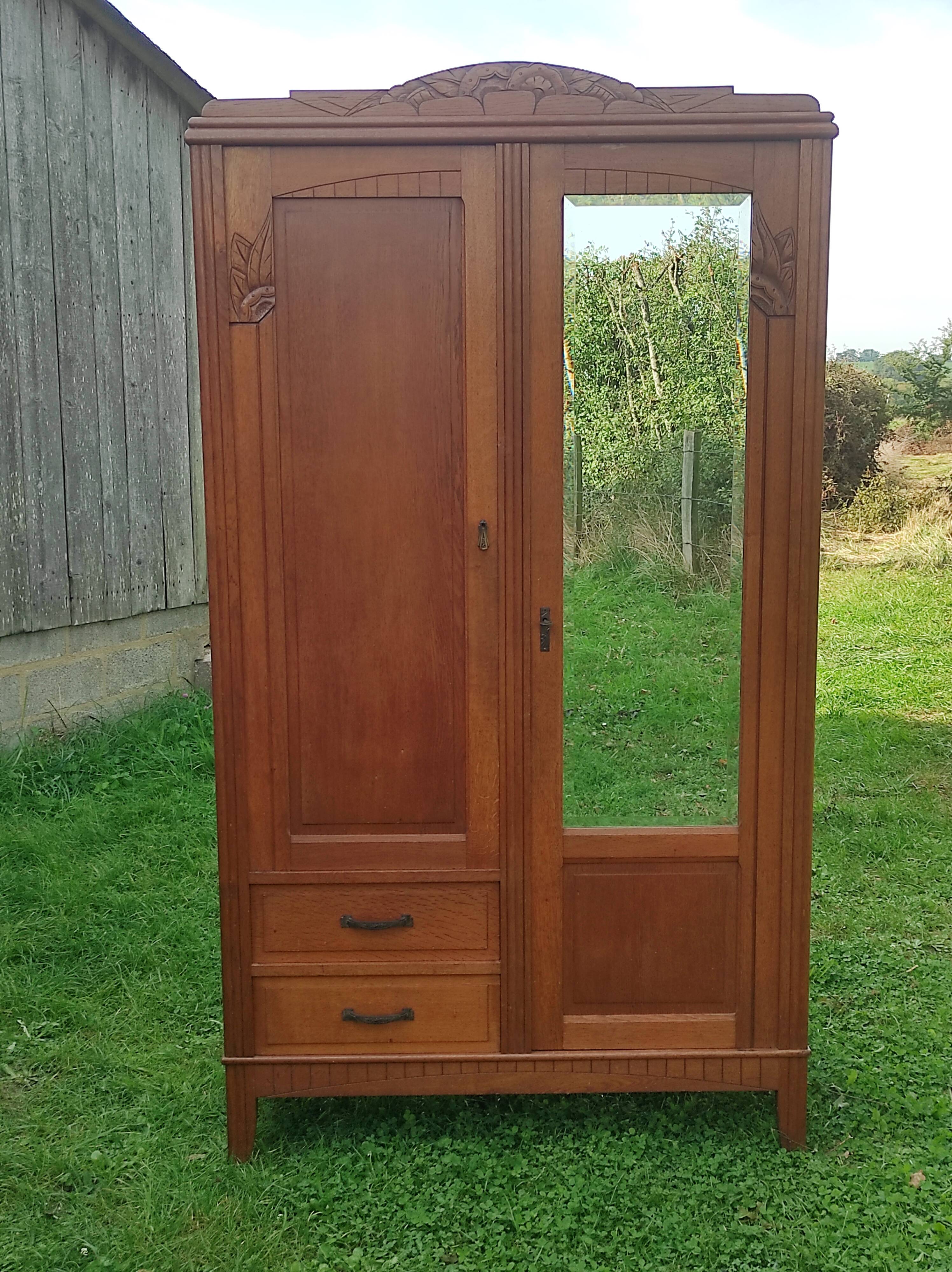 Parisian art deco wardrobe