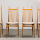 Chaises à manger vintage, années 1970, Ensemble de 4