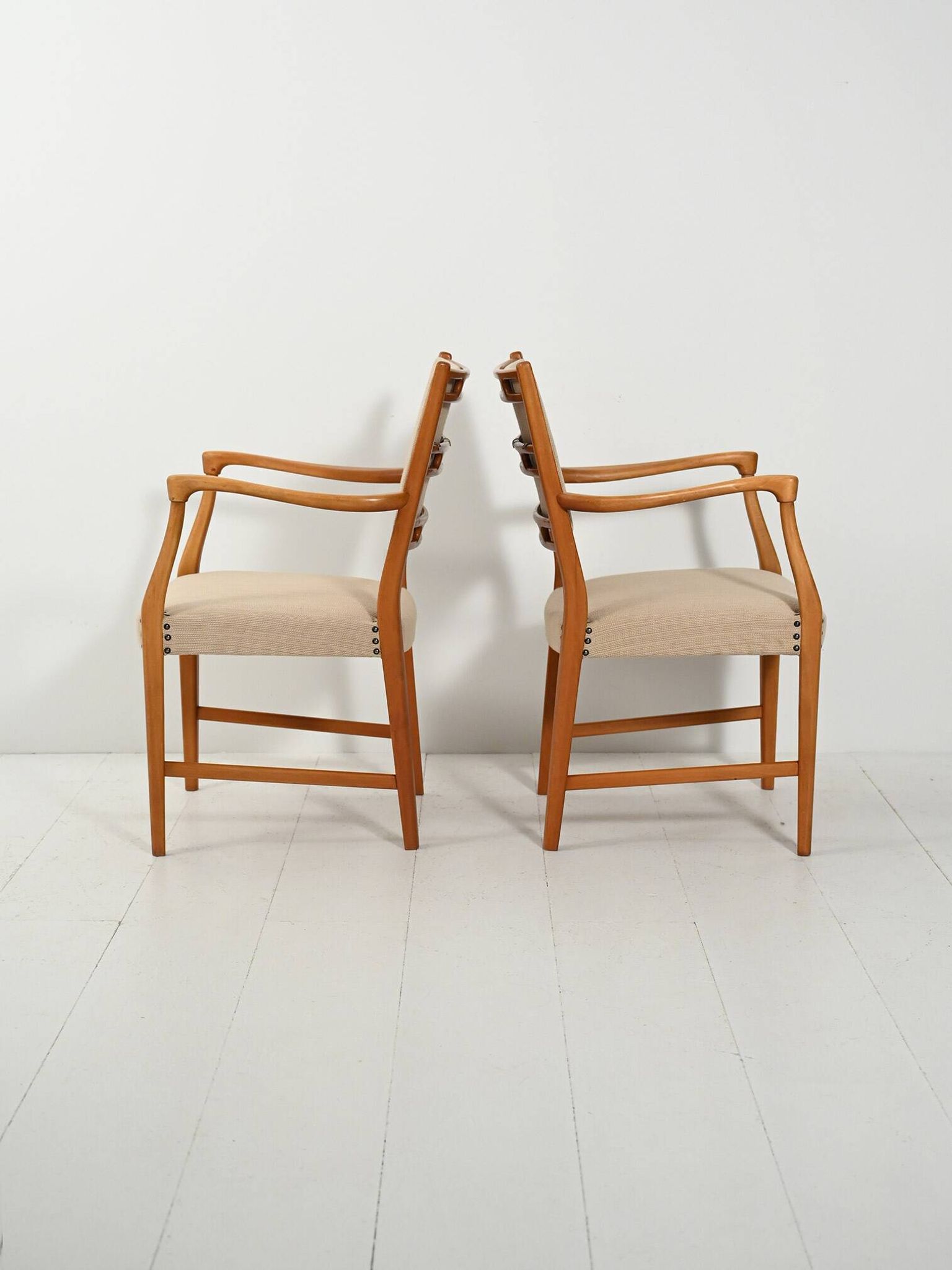 Pair of “Futura” Teak Chairs by david Rosén