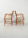 Pair of “Futura” Teak Chairs by david Rosén