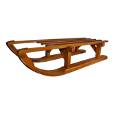 Ancienne luge en bois 95 cm
