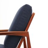Scandinavian armchair model 121 or PaperKnive teak