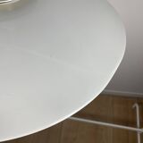 Large Danish AB BELID pendant lamp with handle, white, 1970/80