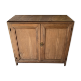 Raw wood sideboard