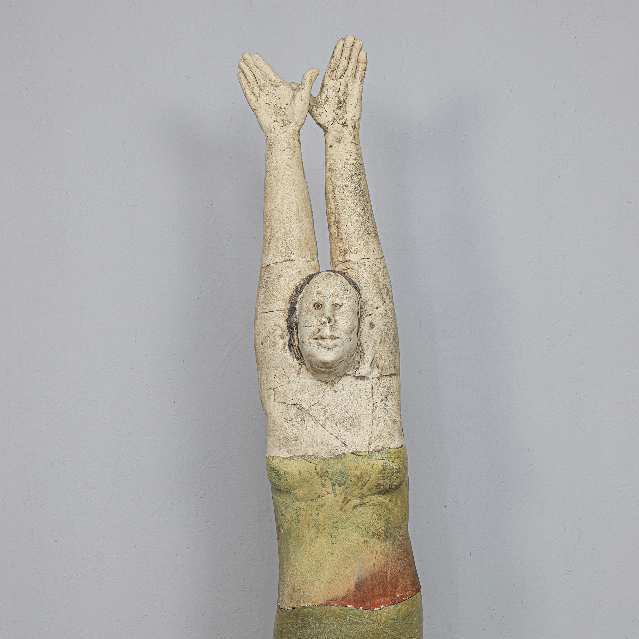 Standing female figure by Sjer Jacobs, Netherlands, 1990s